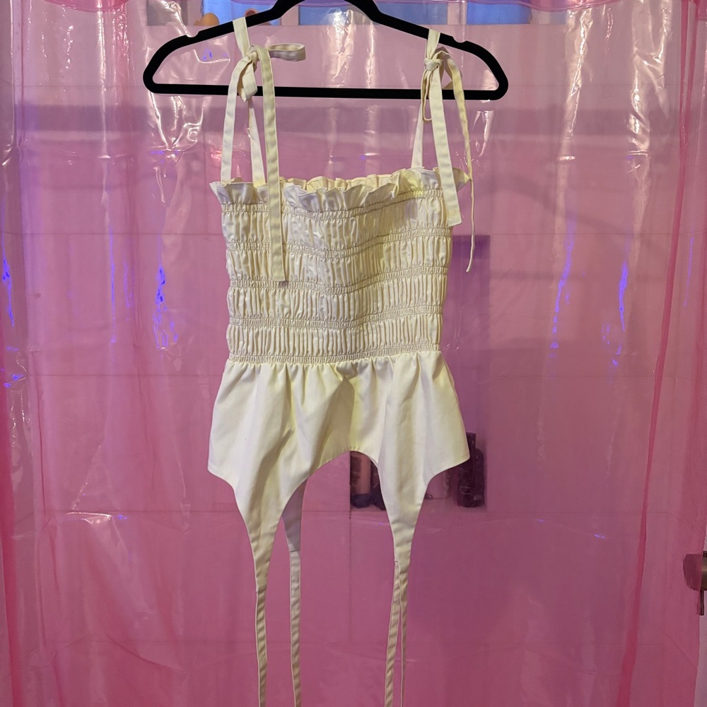 Sandy Liang Seal Top Size 8